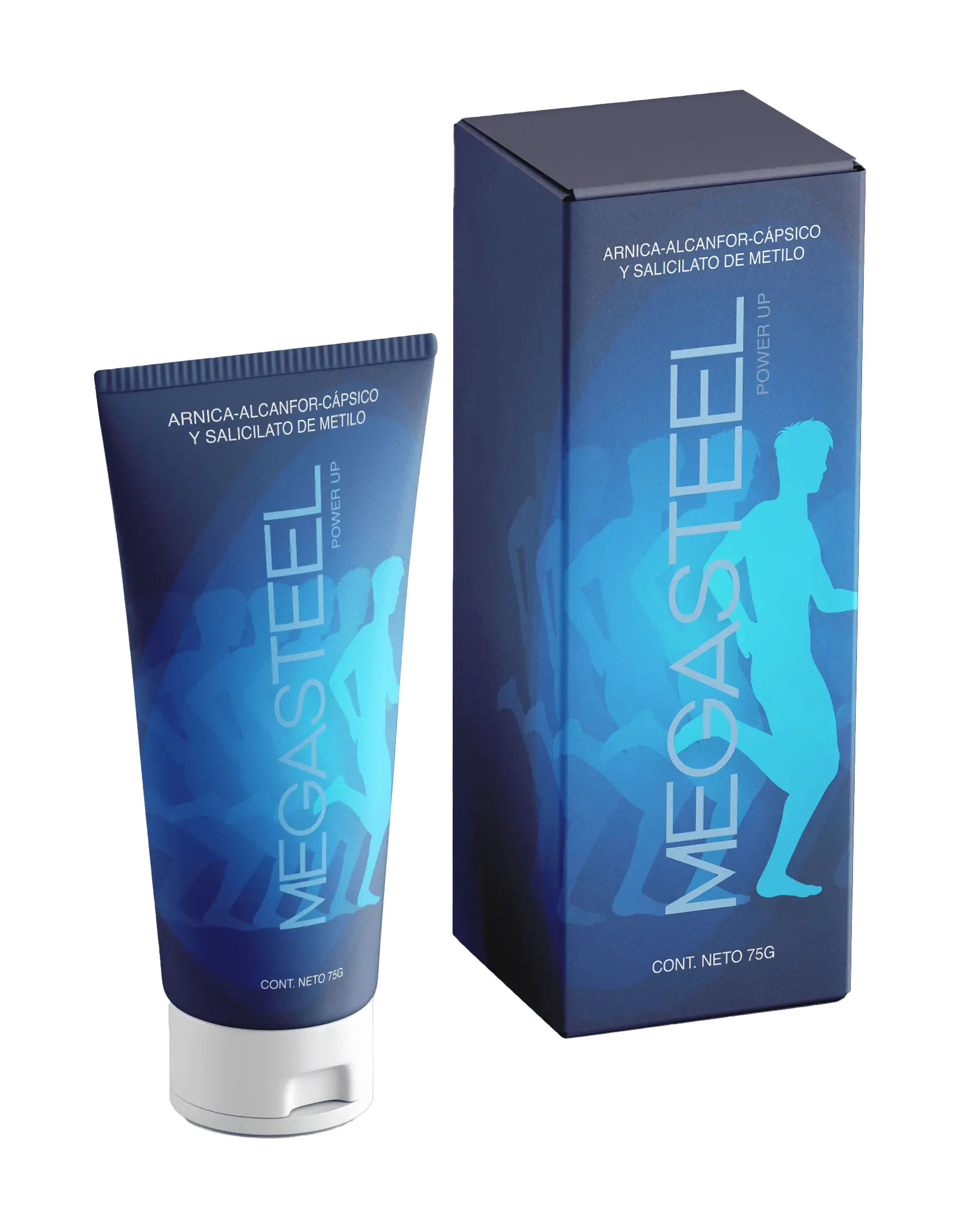 MegaSteel crema para dolores musculares y articulares